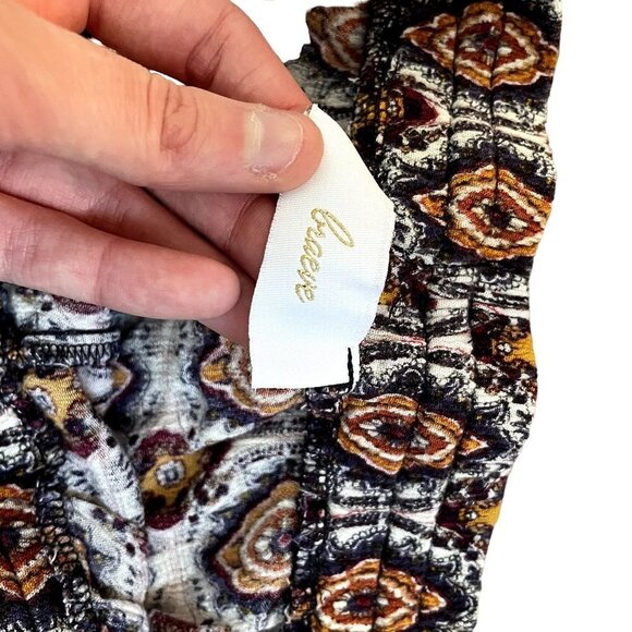 Anthropologie Braeve casual sweatpants geometric design pockets comfortable - Picture 4 of 5